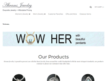 Tablet Screenshot of abramsjewelry.com
